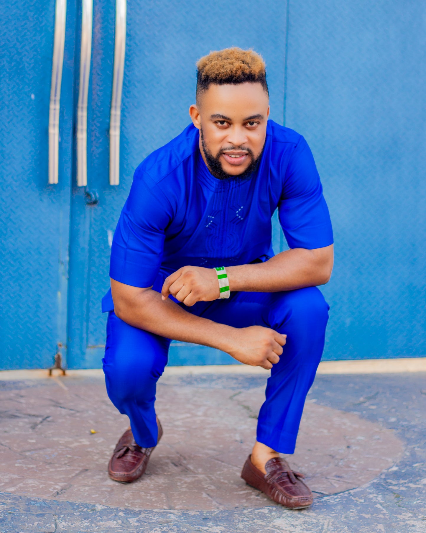 African Linen Buba & Trouser