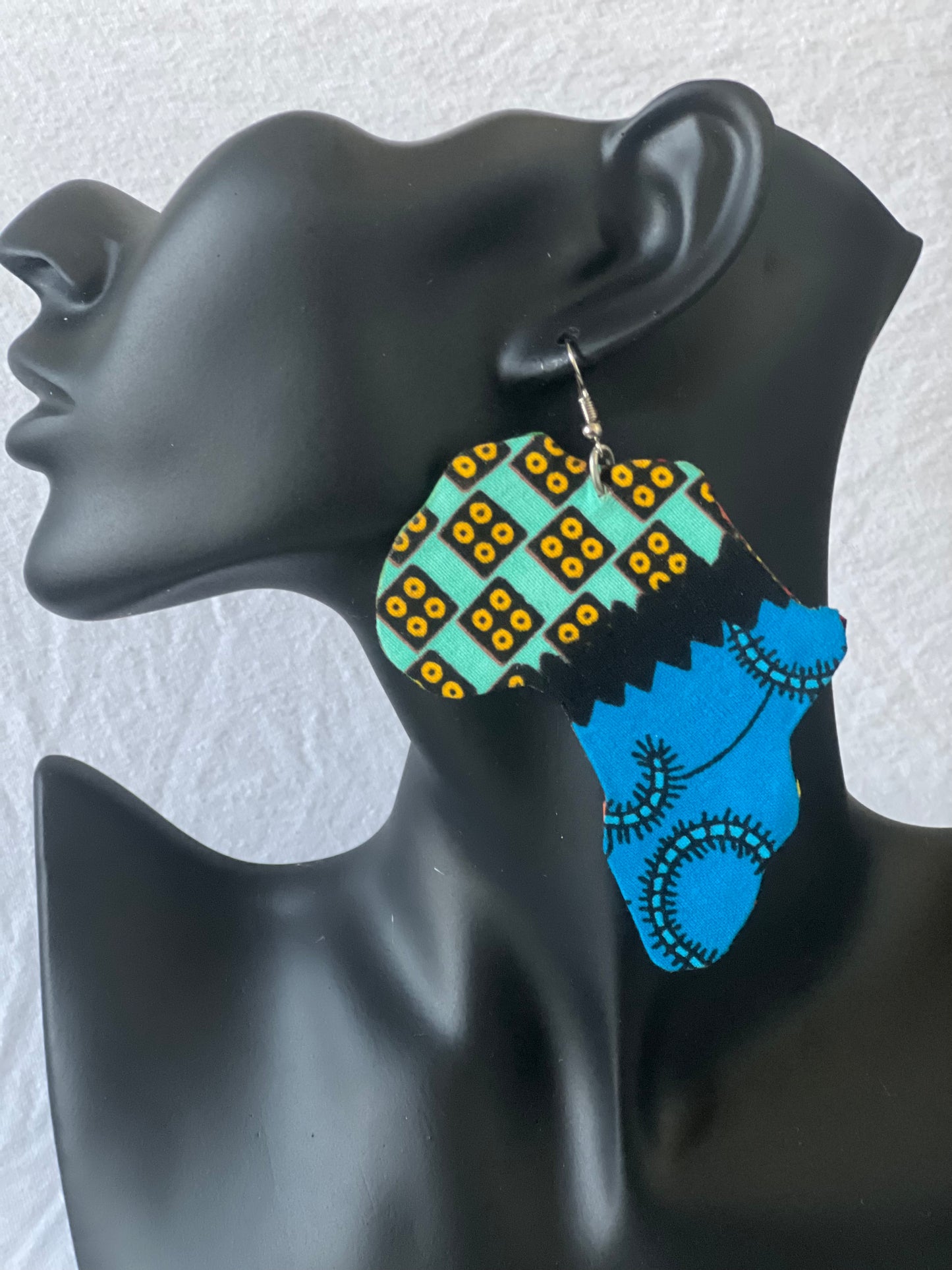 Ankara African Earrings