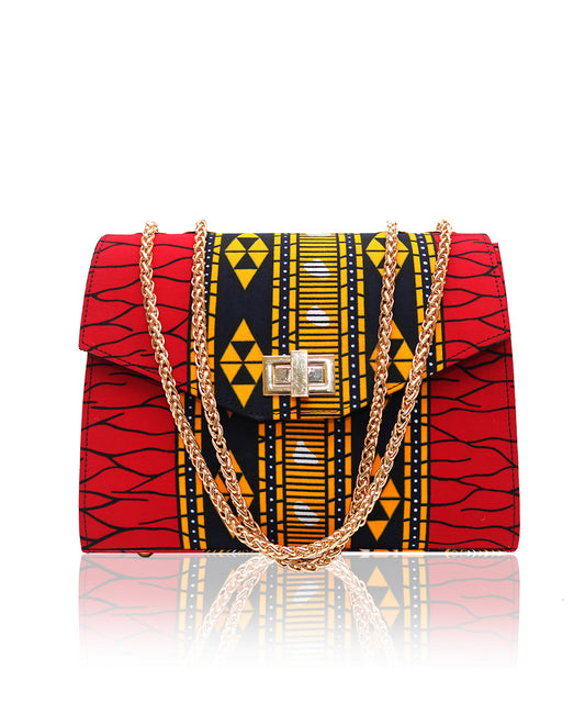 Afro Scarlett  Ankara Bag