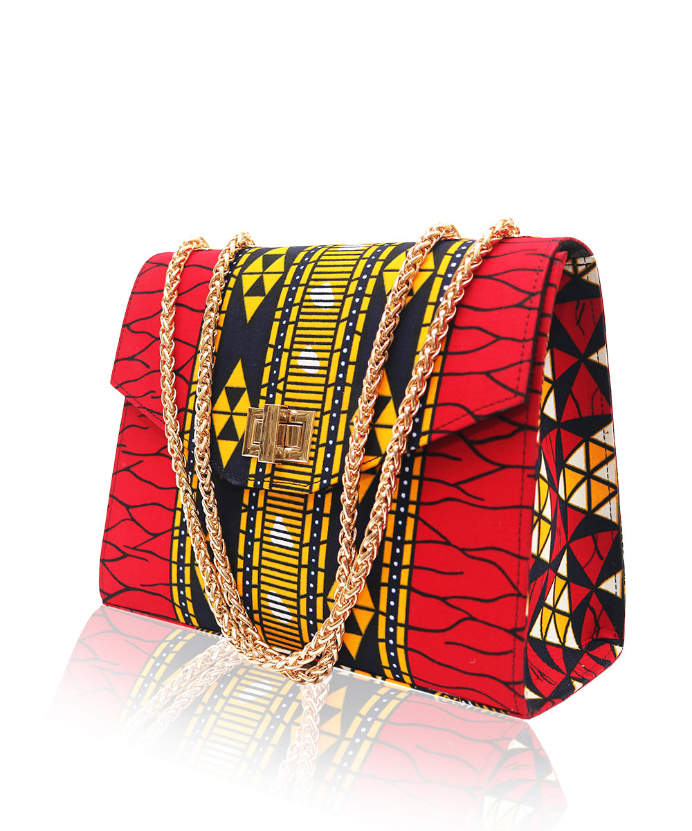 Afro Scarlett  Ankara Bag