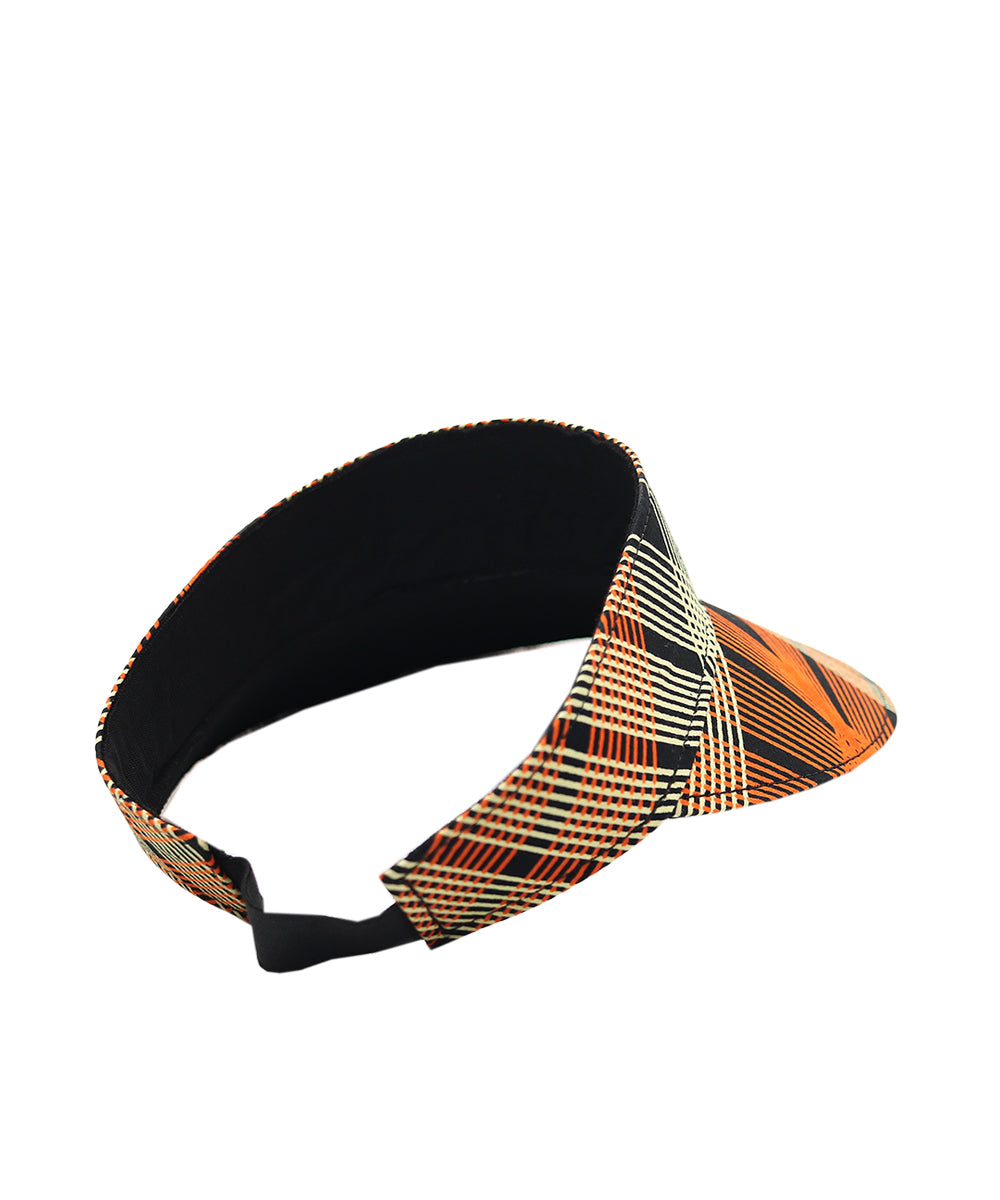 Ankara Visor Hat (Orange)