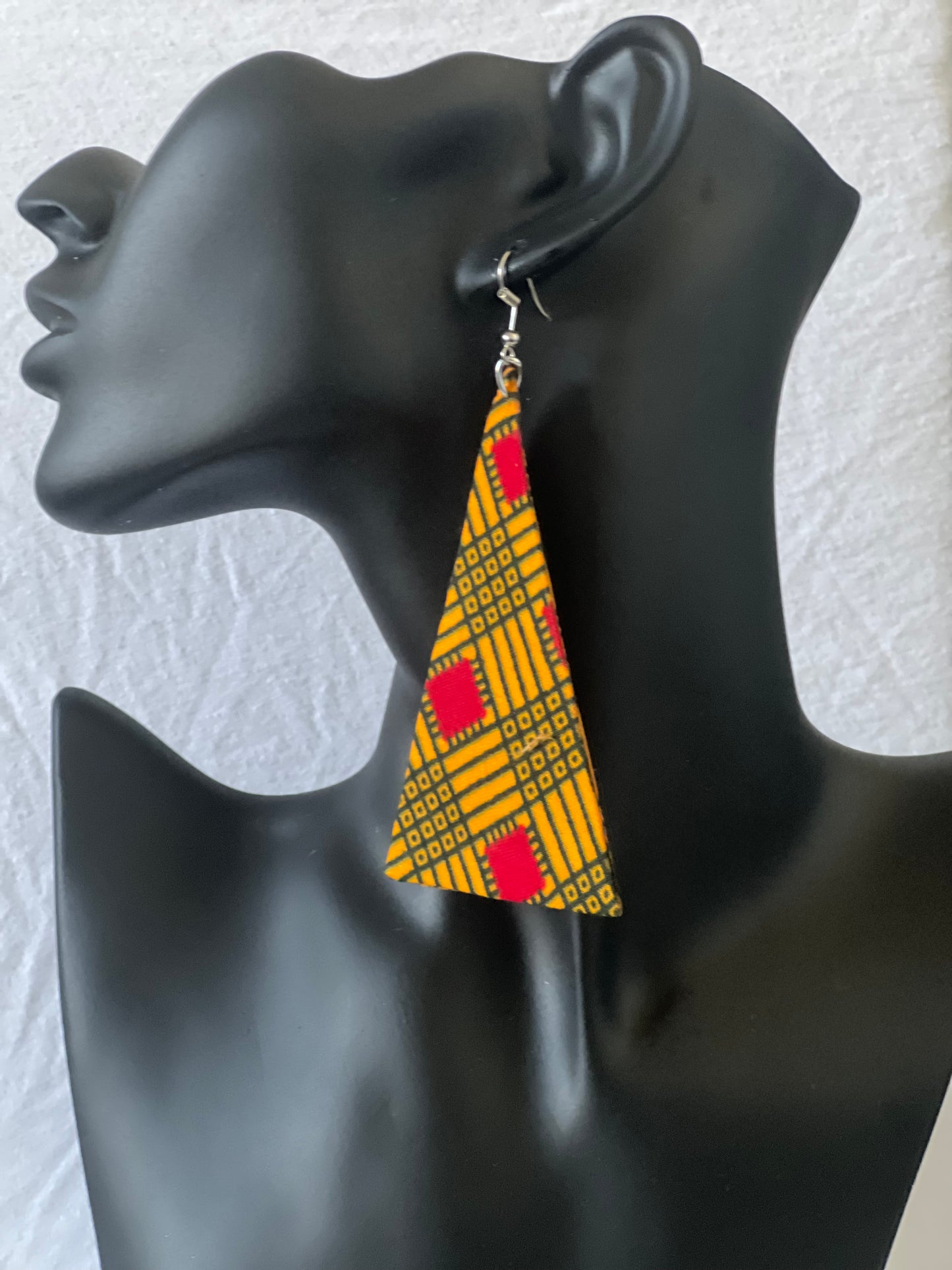 Ankara Tower Earring Set with Bangles