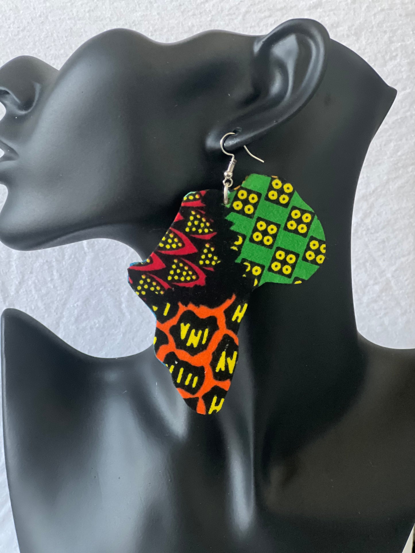 Ankara African Earrings