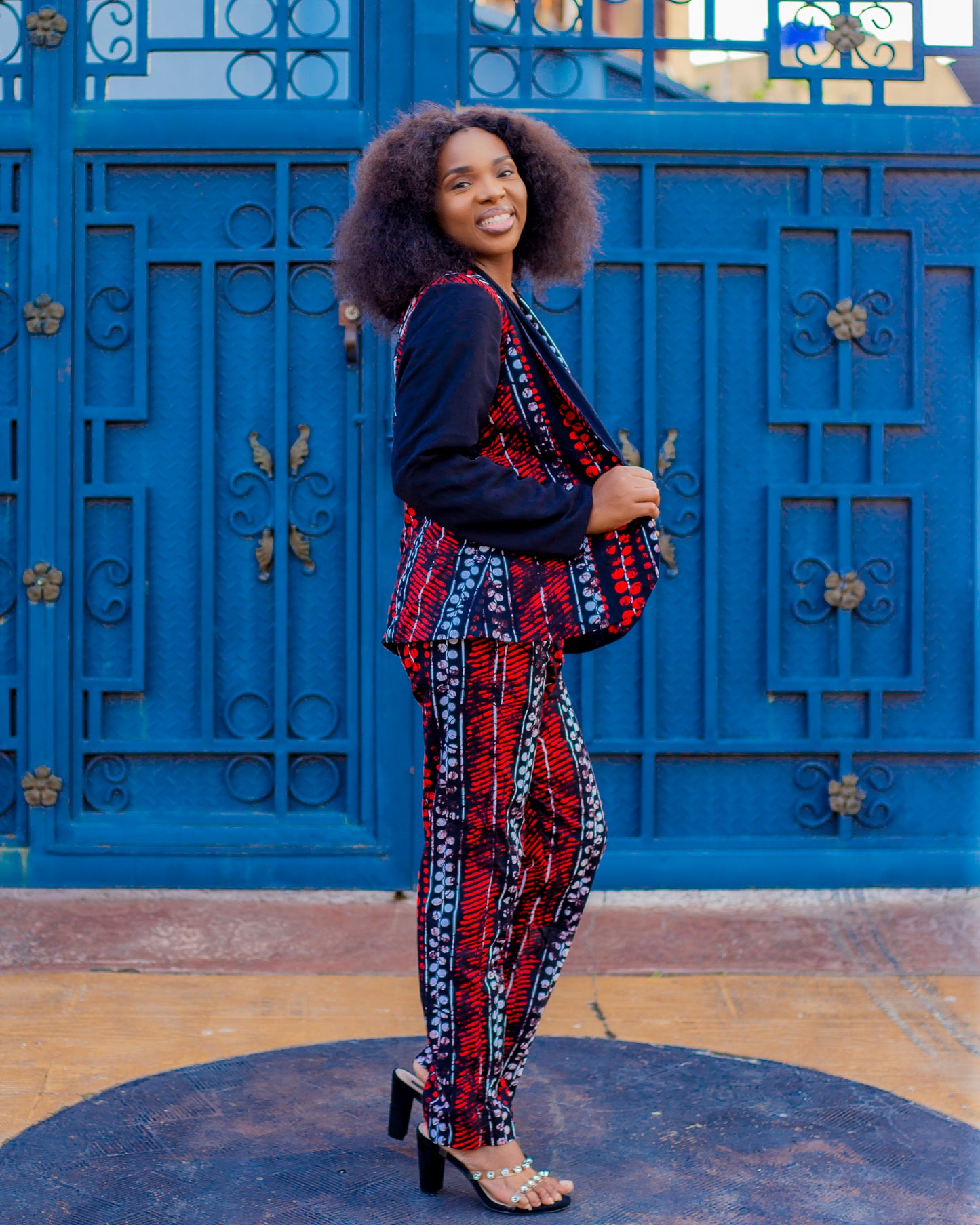 Ankara Blazer and Pants