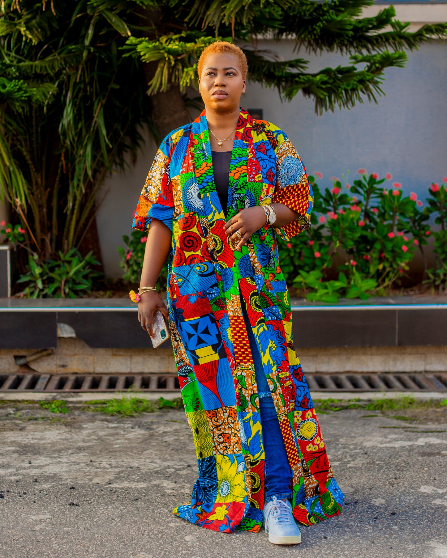 Ankara Kimono