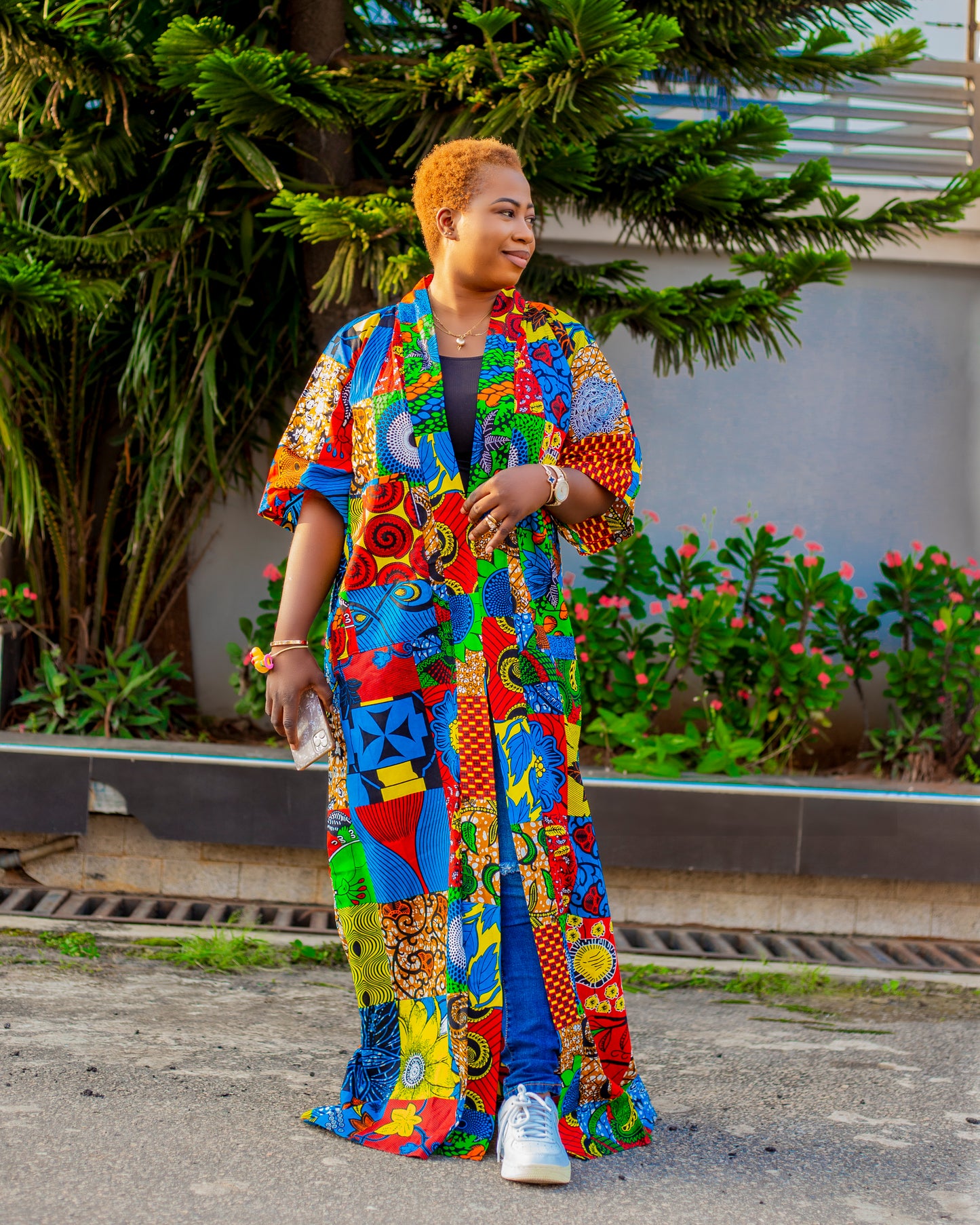 Ankara Kimono